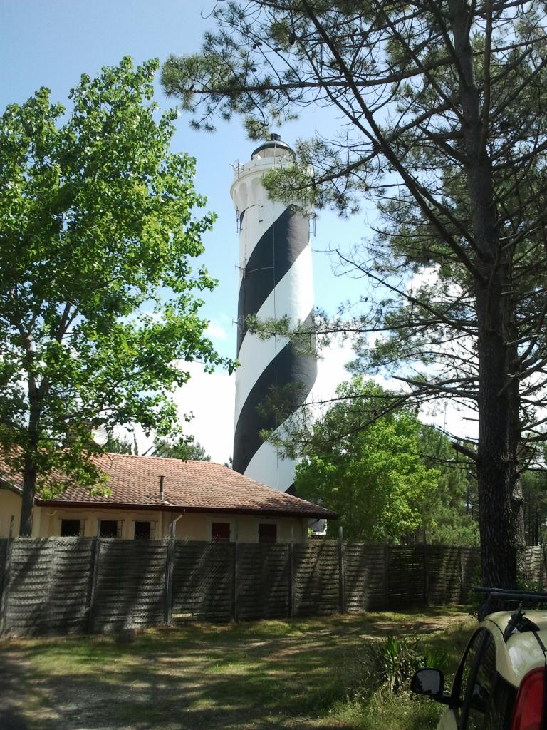 visite du phare de Contis