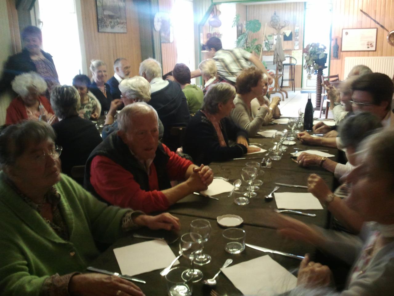 repas de la marche 2013